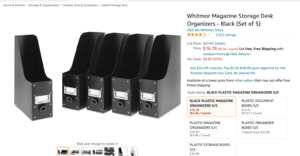magazine file box
